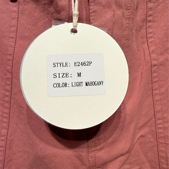 In February Womens Cargo Utility Pants mahogany Wide-Leg High Rise Size M 29"" - Picture 5 of 6